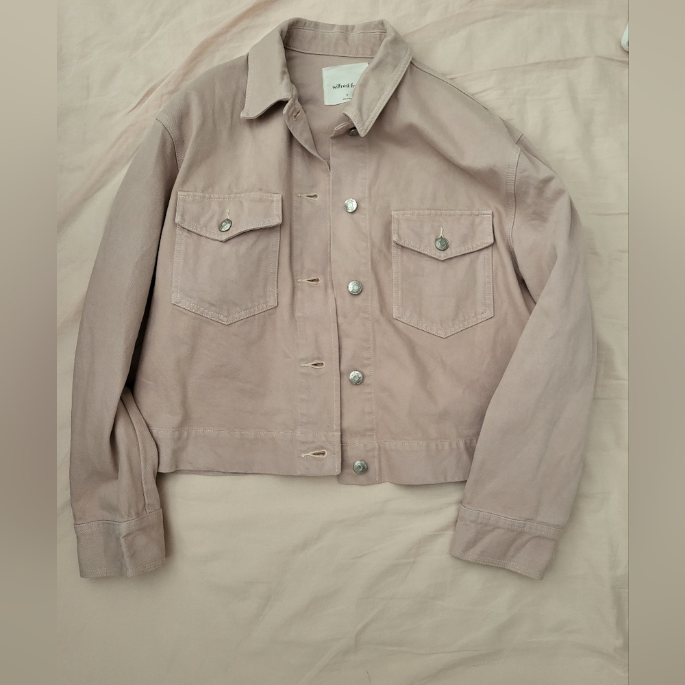 Aritzia Wilfred Free Carina Denim Jean Jacket